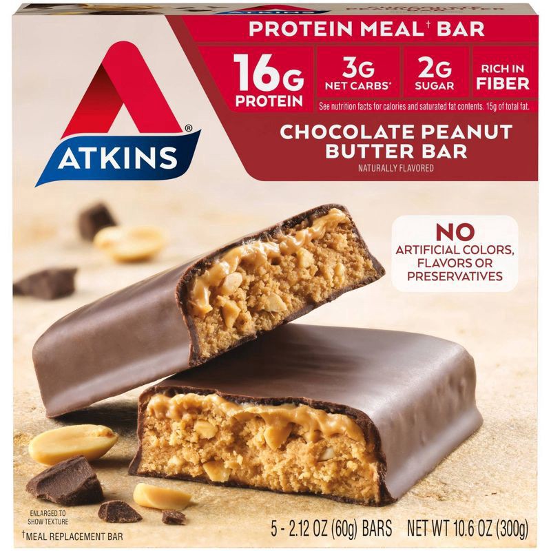 slide 1 of 9, Atkins Meal Bar, 8.45 oz