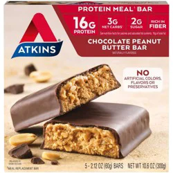 Atkins Meal Bar, Chocolate Peanut Butter Bar