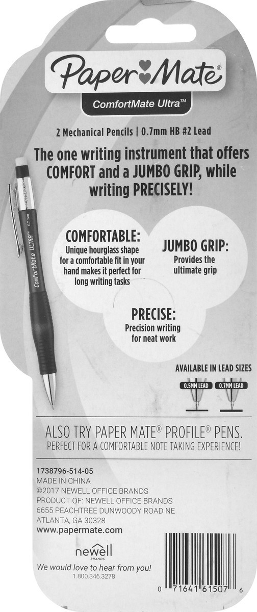 slide 9 of 9, Paper Mate Papermate Comfortmate Pencil, 2 ct