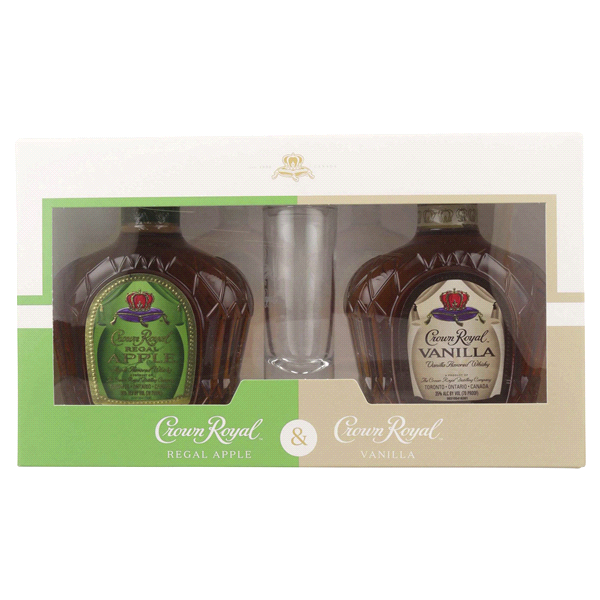 slide 1 of 1, Crown Royal Whisky, Regal Apple and Vanilla, 375 ml