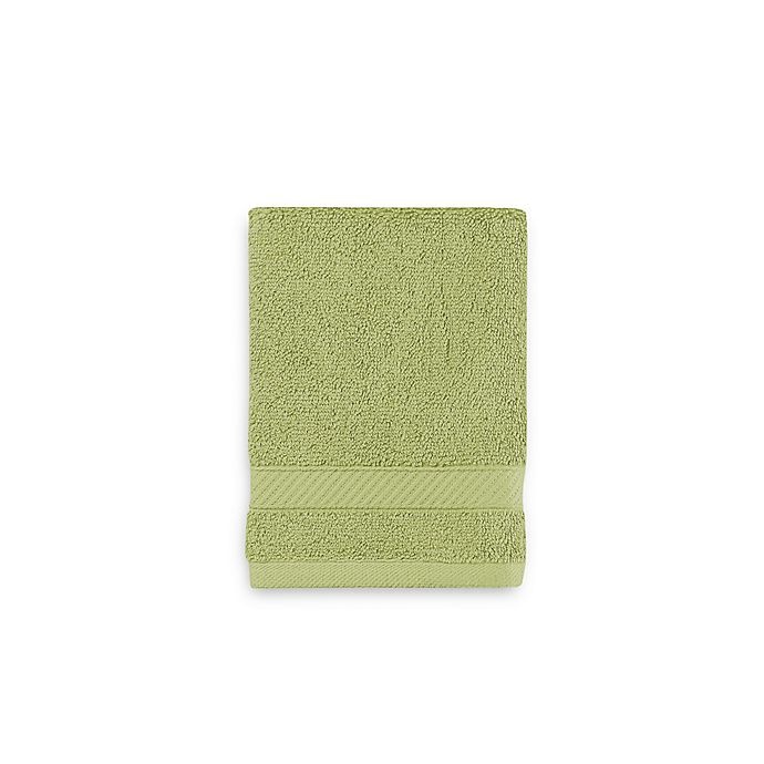 slide 1 of 3, Wamsutta Hygro Duet Washcloth - Pear, 1 ct