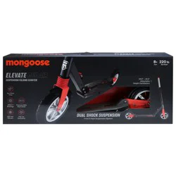 Mongoose Elevate Duo Air Suspension Folding Scooter, 1 ea