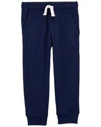Carter's Carters Baby Pull-On French Terry Joggers Navy 24M