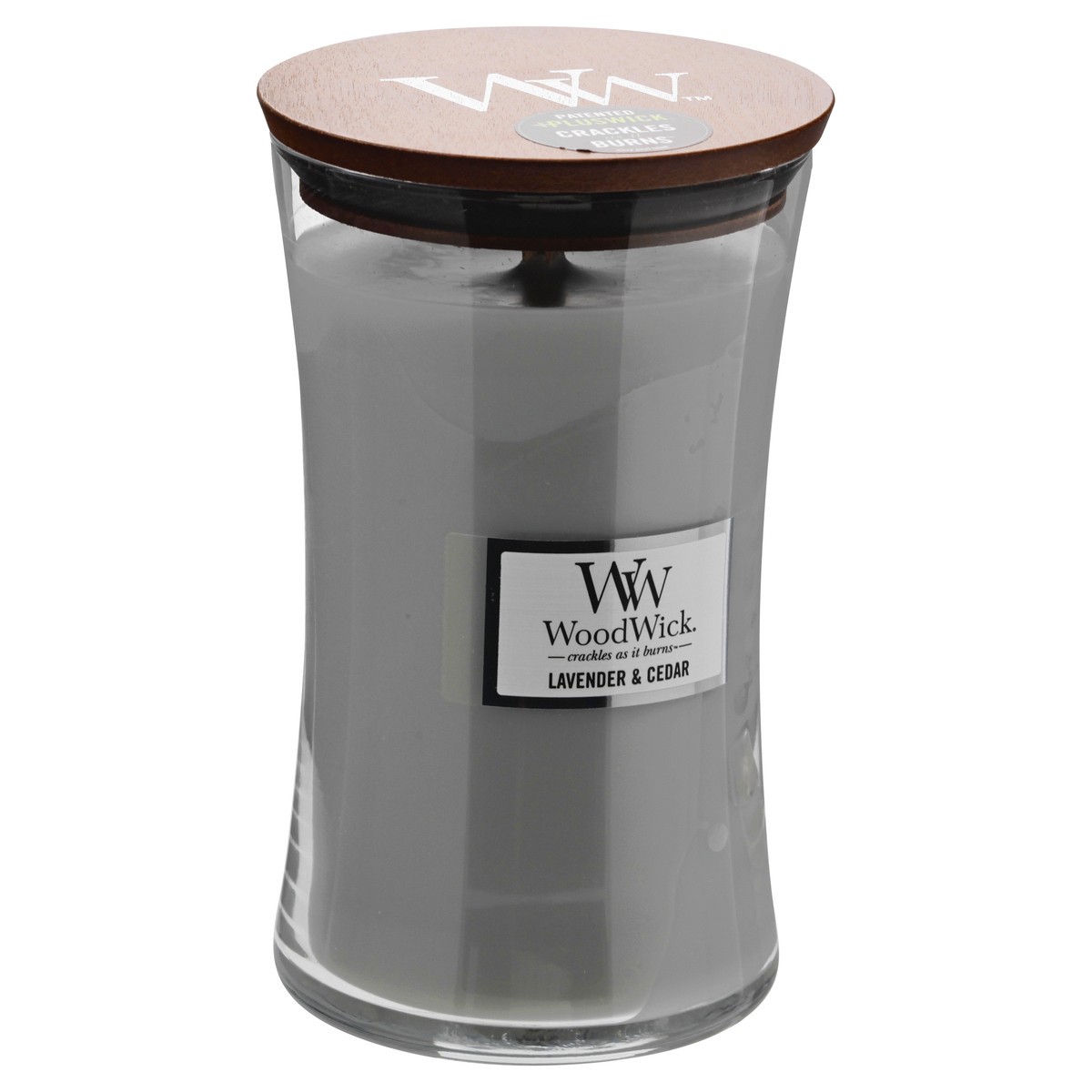 slide 7 of 8, WoodWick Lavender & Cedar Candle 1 ea, 1 ct