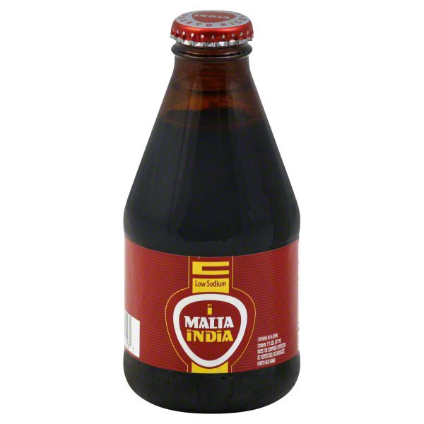 slide 1 of 4, Malta India Non-Alcoholic Malt Beverage, 7 fl oz