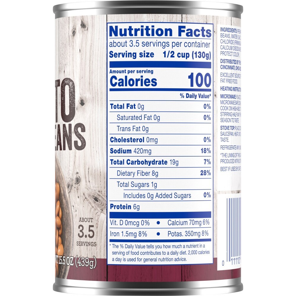 slide 1 of 3, Kroger Pinto Beans, 15.5 oz