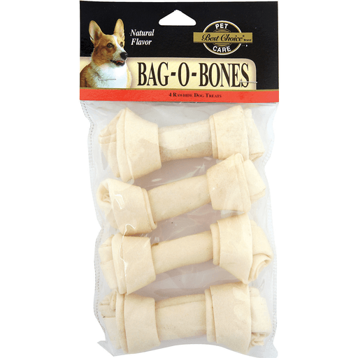 slide 1 of 1, Best Choice Bag o' Bones- Natural Flavor, 4 ct