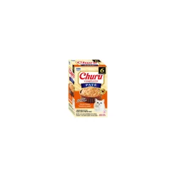 Inaba Churu Complete Pate Pouches Multipack Chicken Recipe Wet Cat Food, 10.56 oz