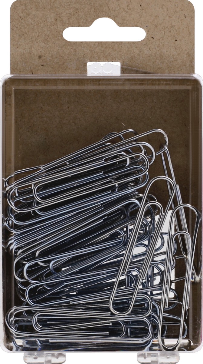 slide 4 of 7, Charles Leonard Paper Clips Jumbo Silver, 