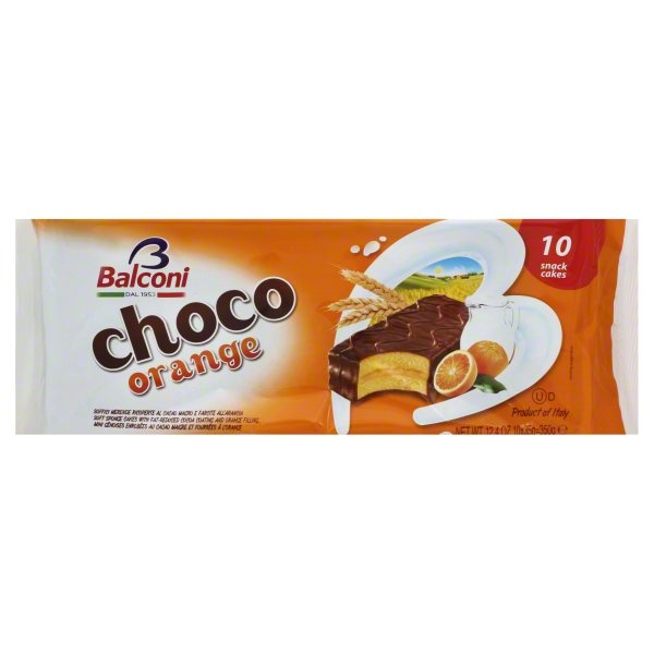 slide 1 of 1, Balconi Choco Orange, 350 gram