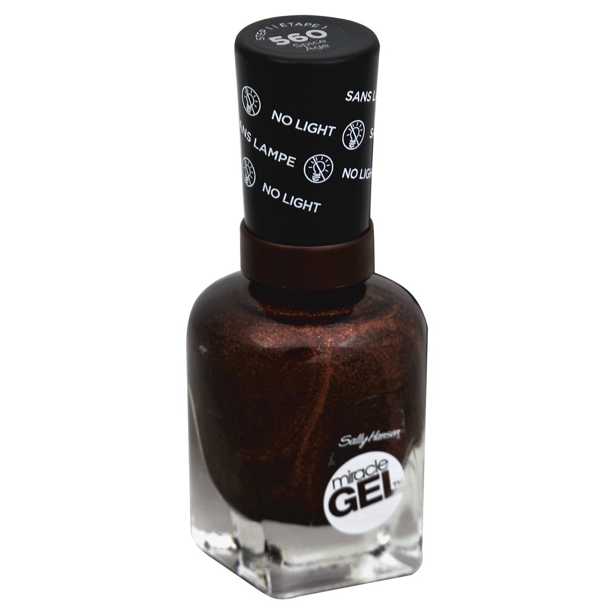 slide 3 of 4, Sally Hansen Miracle Gel Nail Polish - Spice Age 560, 0.5 fl oz