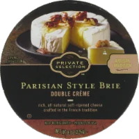 Private Selection Double Creme Parisian Style Brie