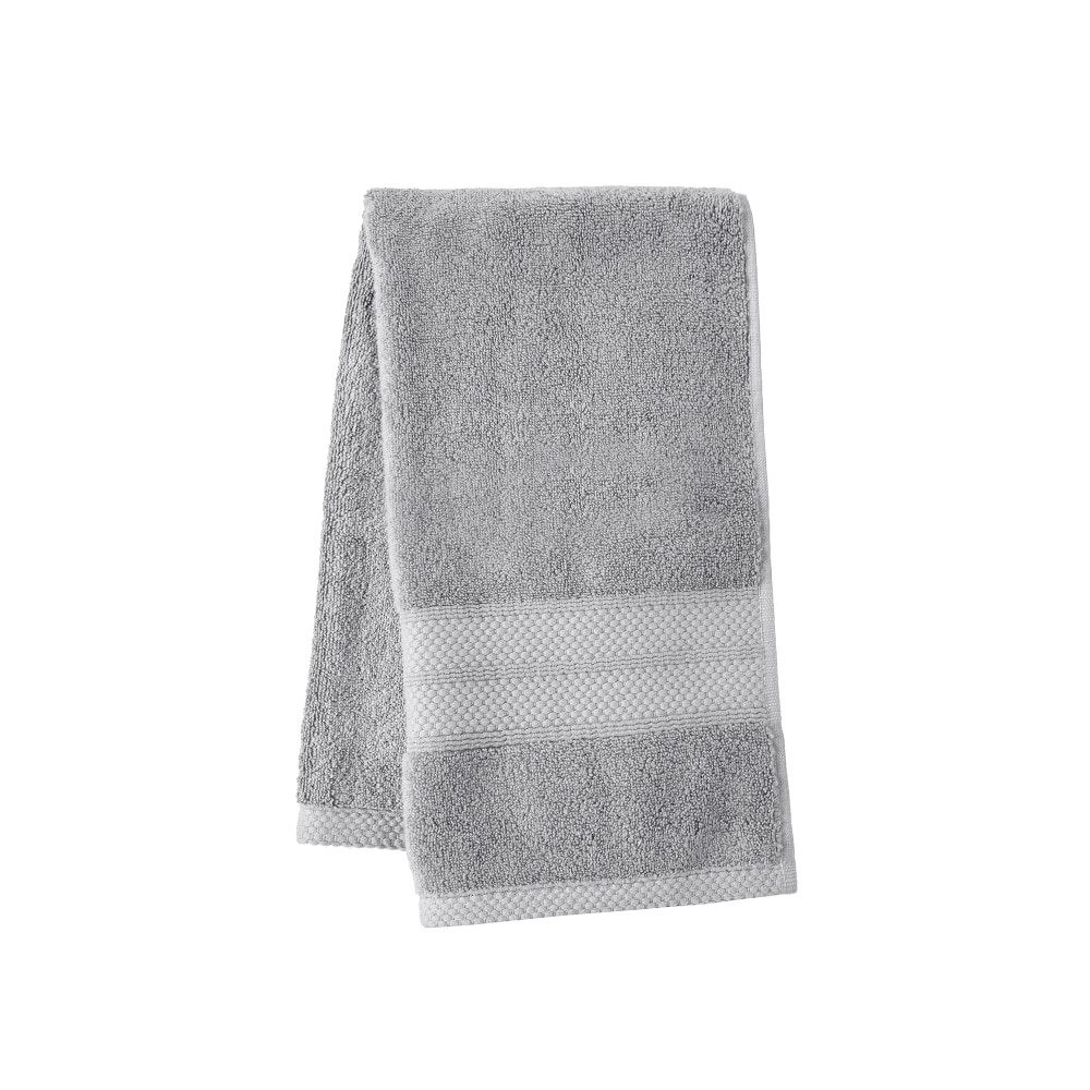 slide 1 of 1, HD Designs Turkish Hand Towel - Gray, 1 ct