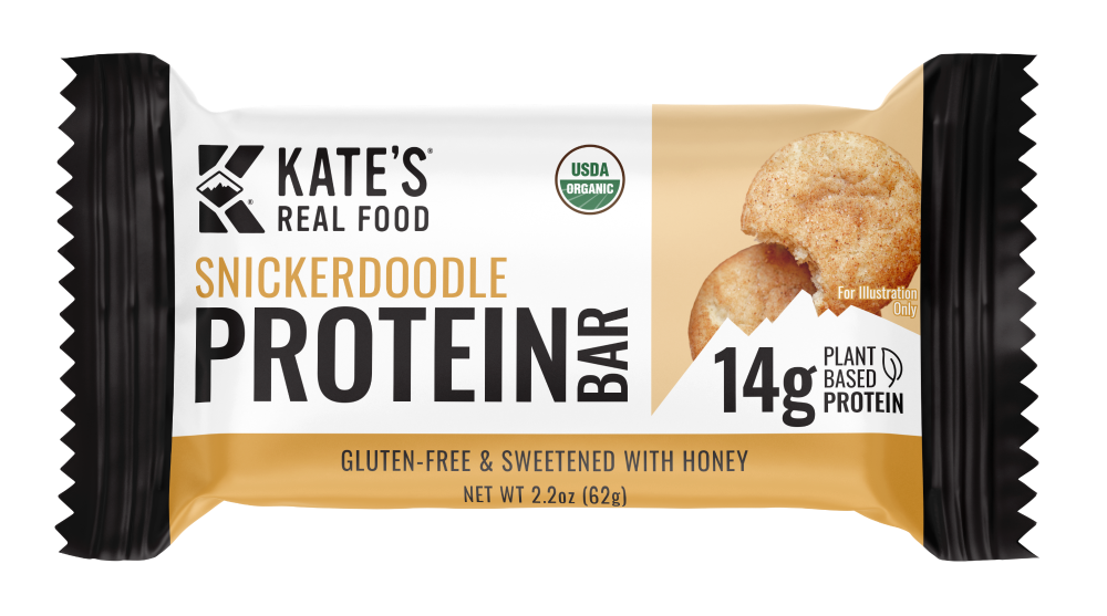 slide 1 of 3, Kates Snickerdoodle Protein Bar, 2.2 oz
