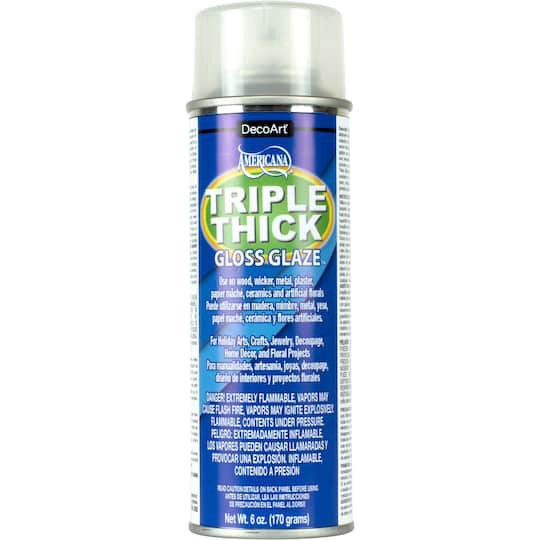 slide 1 of 2, Decoart Triple Thick Gloss Glaze Spray, 6 oz
