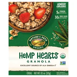 Nature's Path Organic Hemp Hearts Granola 11.5 oz Box
