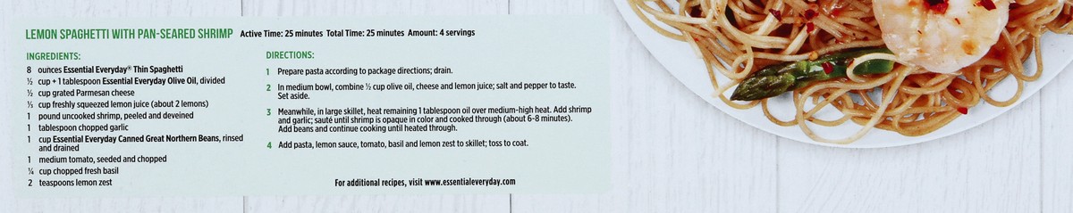 slide 4 of 6, Essential Everyday Spaghetti, Thin, 32 oz
