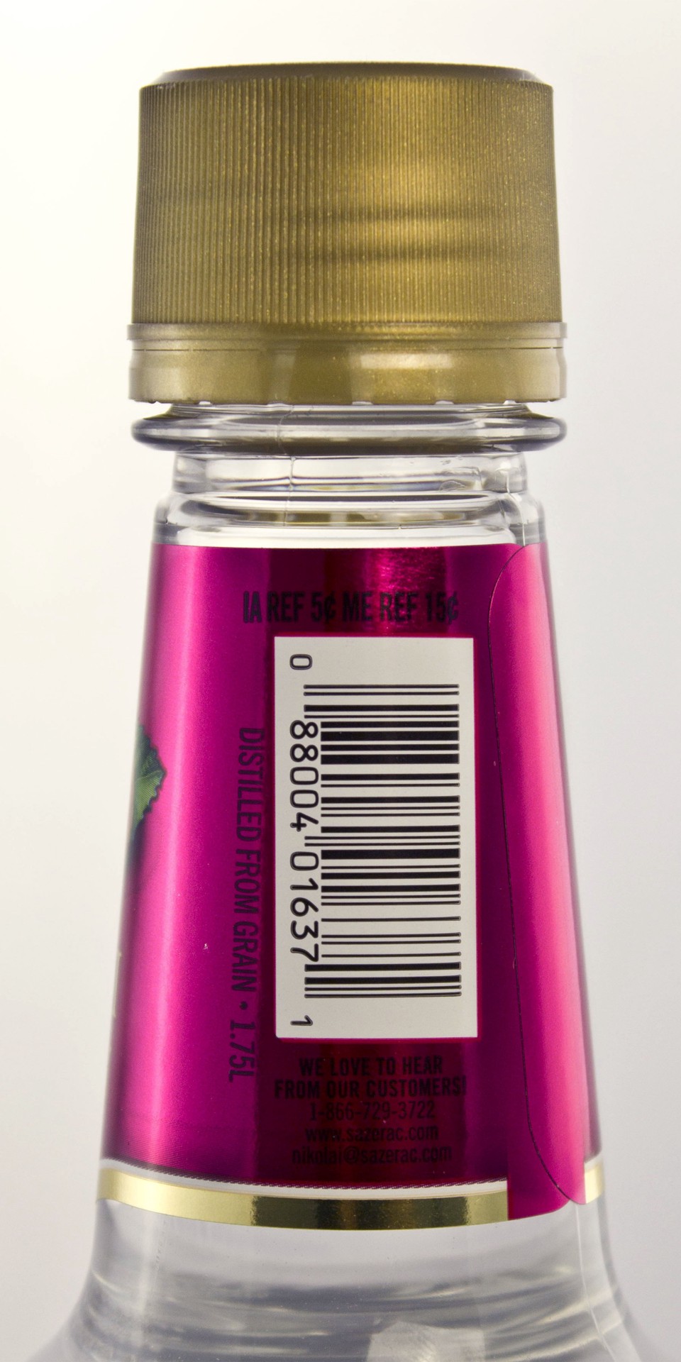 slide 2 of 2, Nikolai Raspberry Vodka 1.75l 60 Proof, 1.75 liter