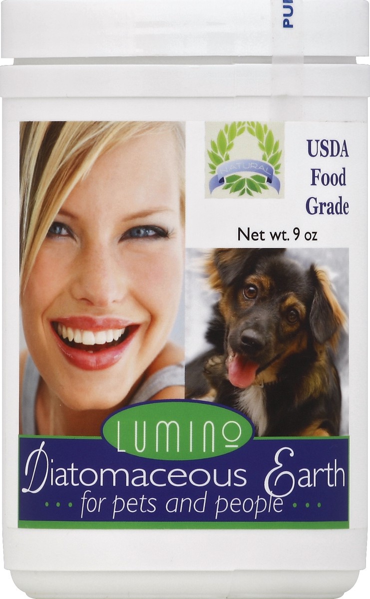 slide 1 of 3, Lumino Diatomaceous Earth 9 oz, 9 oz