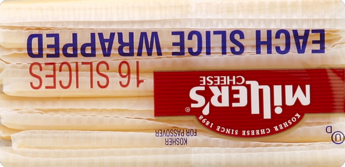 slide 5 of 6, Miller's Cheese Cheese Food 16 ea, 12 oz