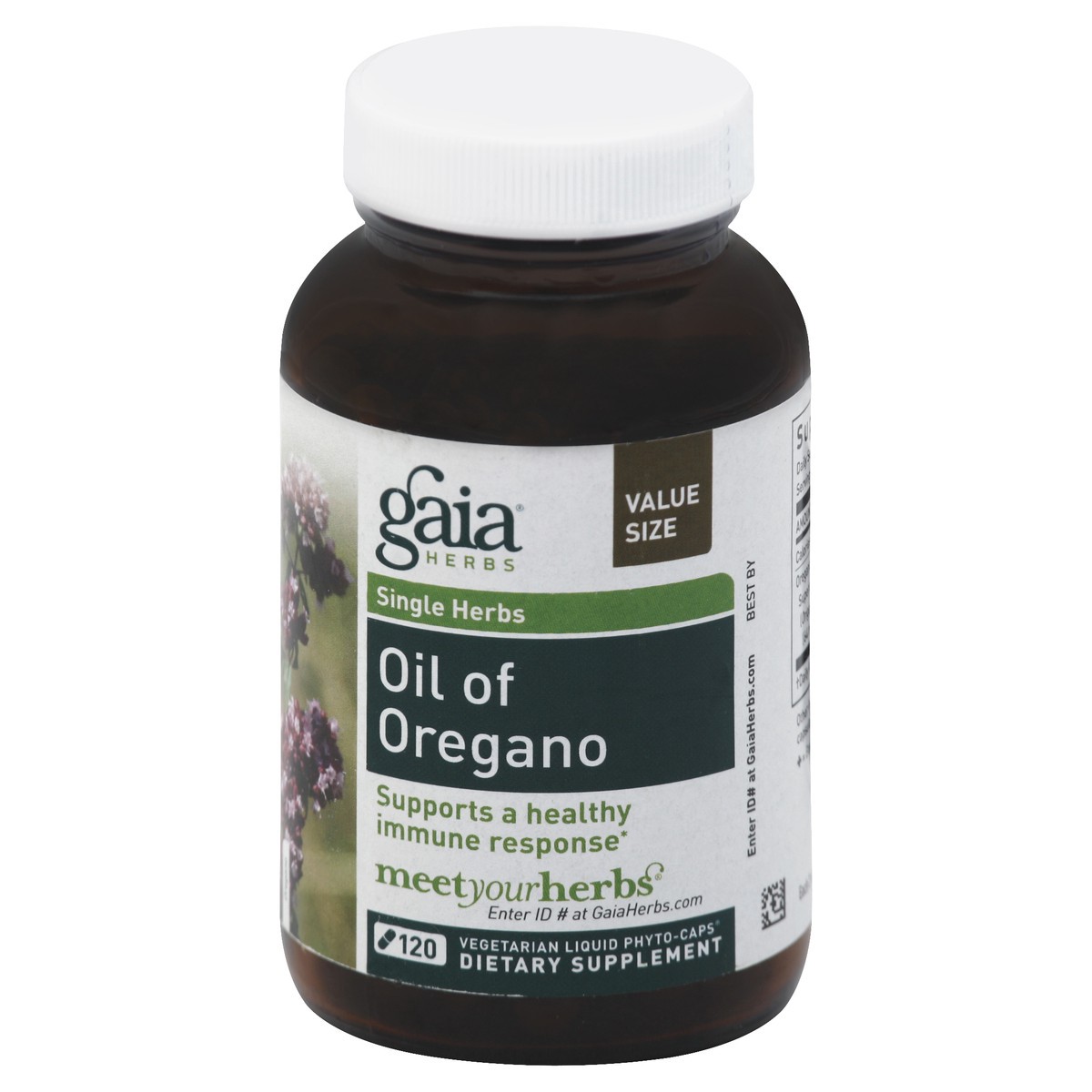 slide 2 of 2, Gaia Oil of Oregano 120 ea, 120 ct