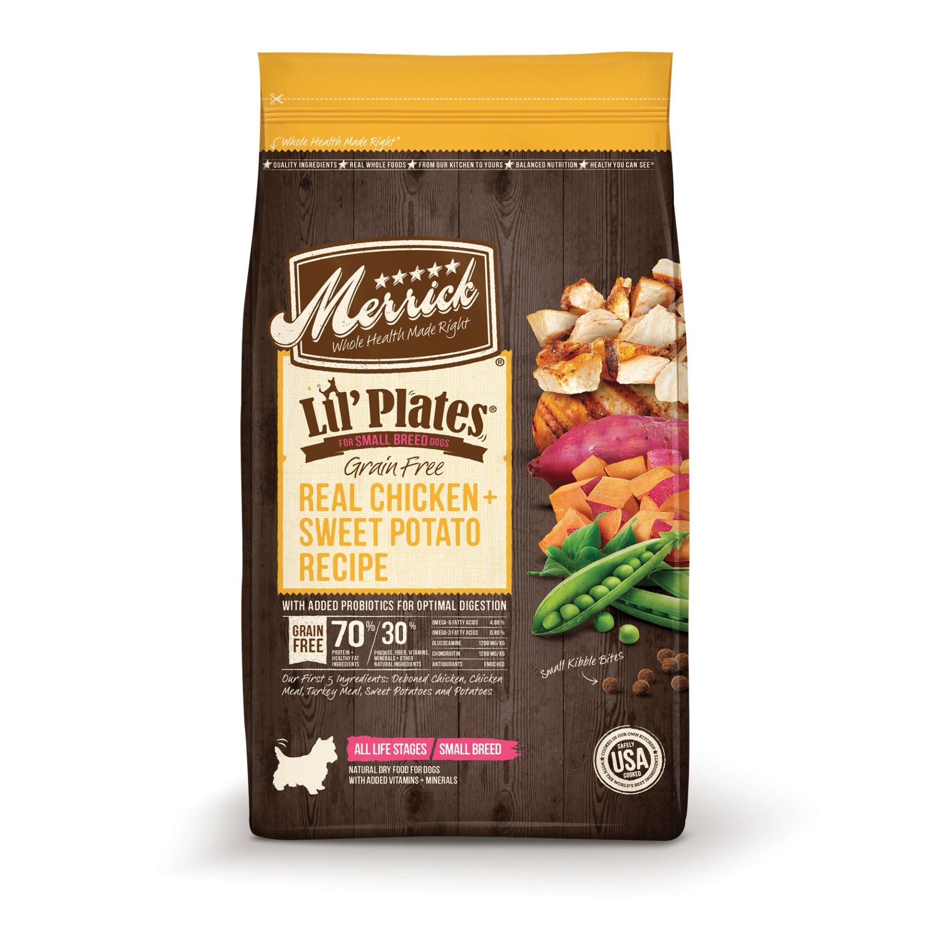 Merrick Lil' Plates Grain Free Real Chicken + Sweet Potato Small Breed Dry Dog Food 20 lb Shipt