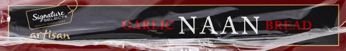 slide 2 of 5, Signature Kitchens Signature SELECT Garlic Flat Bread Naan - 17.6 Oz, 17.6 oz