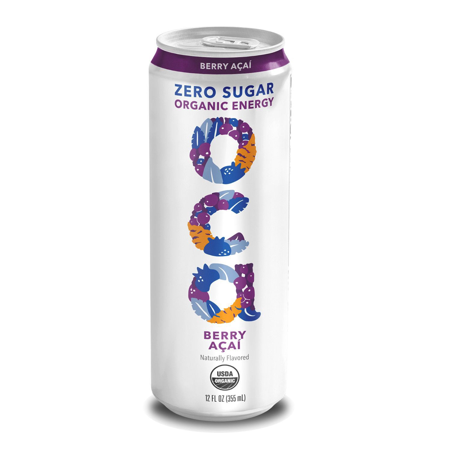 slide 1 of 1, Oca, Zero Sugar Berry Acai , 12 Oz, 12 oz