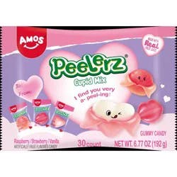 Amos Sweets, Peelerz Hearts And Lips, 6.77 Oz