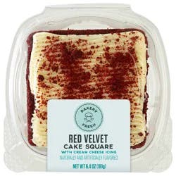 Red Velvet Cake Square