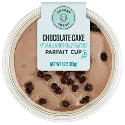 Bakery Fresh Chocolate Cake Parfait