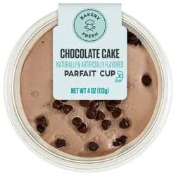 Bakery Fresh Chocolate Cake Parfait