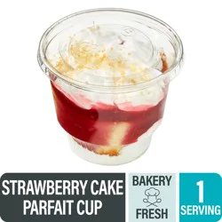 Bakery Fresh Strawberry Cake Parfait Cup