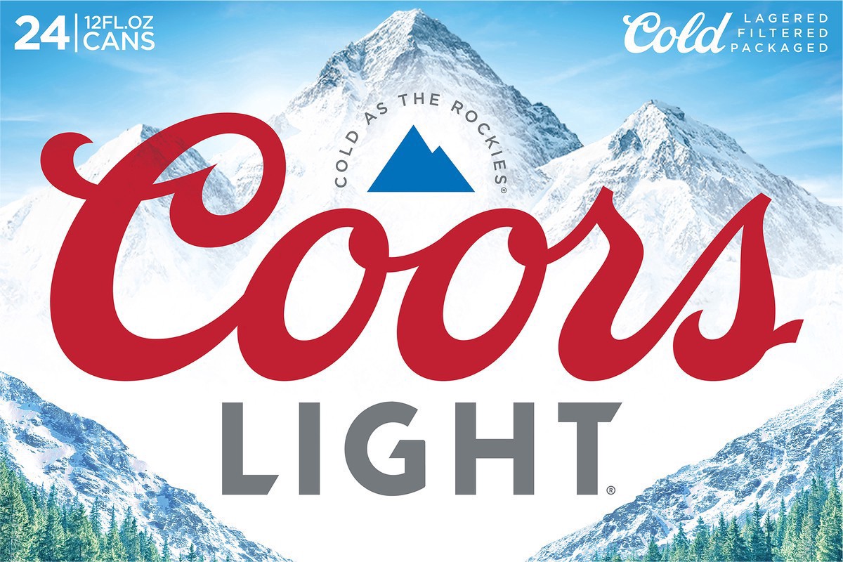 slide 4 of 9, Coors American Light Lager Beer, 4.2% ABV, 24-pack, 12-oz. beer cans, 24 ct; 12 oz
