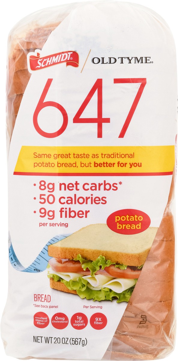 slide 6 of 9, Old Tyme 647 Potato Bread - 18oz, 18 oz