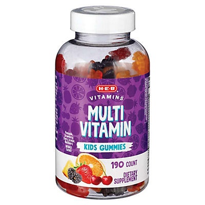 slide 1 of 1, H-E-Buddy Multi-Vitamin Gummies, 190 ct