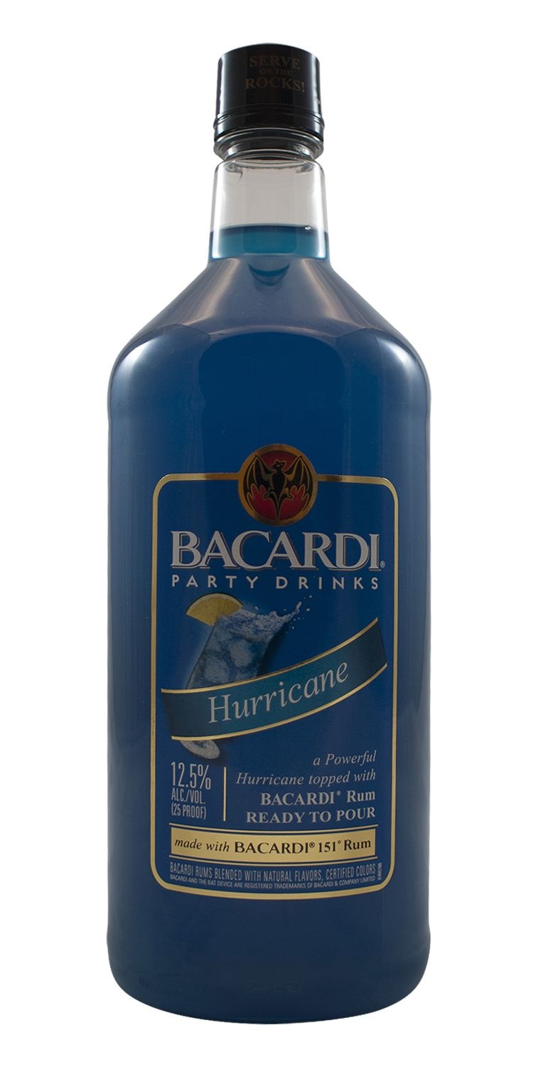 slide 1 of 1, Bacardi Party Drinks Hurricane, 1.75 liter