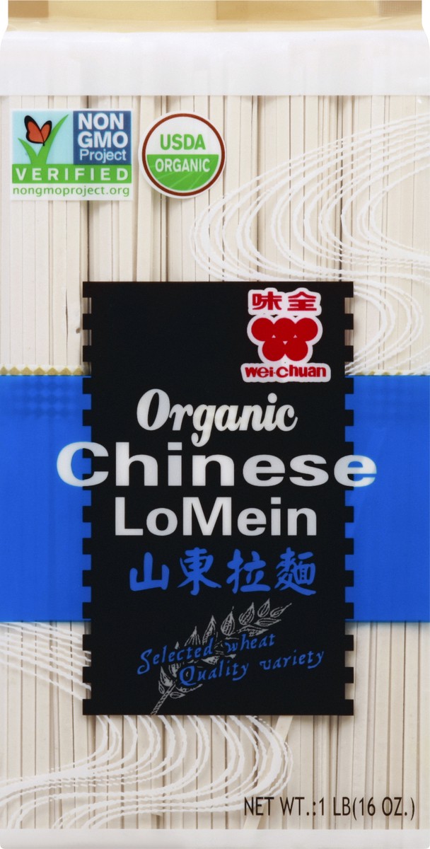 slide 7 of 10, Wei-Chuan Organic Chinese Lo Mein, 16 oz