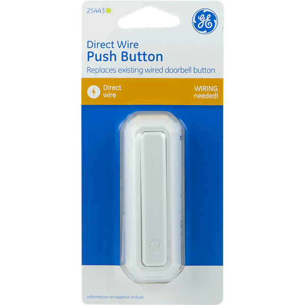 slide 1 of 1, GE Direct Wire Push Button, 1 ct