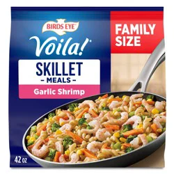 Birds Eye Voila! Garlic Shrimp Frozen Meal, 42 oz. Family Size Bag