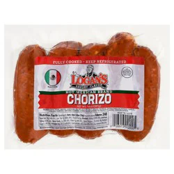 Logan's Hot Mexican Brand Chorizo 14 oz