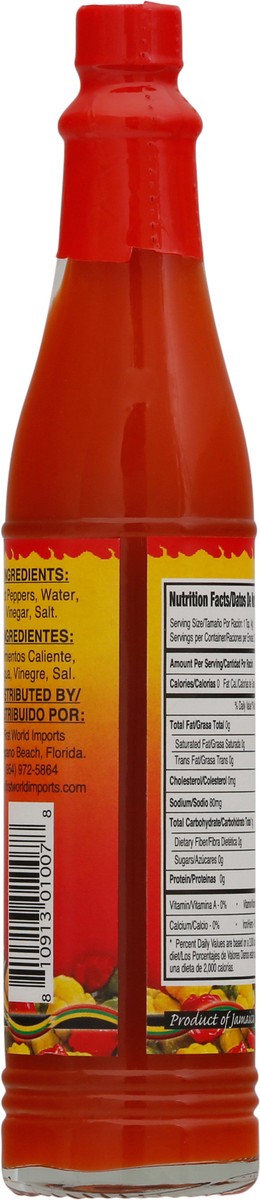 slide 5 of 9, Caribbean Sunshine Hot Pepper Sauce 3 fl oz Bottle, 3 fl oz