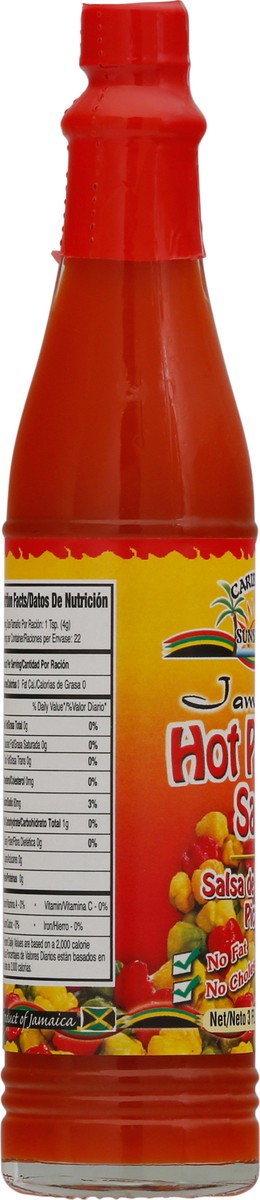 slide 7 of 9, Caribbean Sunshine Hot Pepper Sauce 3 fl oz Bottle, 3 fl oz