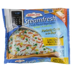 Birds Eye Steamfresh Selects Frozen Long Grain White Rice With Mixed Vegetables