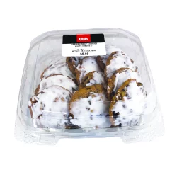 Cub White Iced German Drop Cookies, 12 Each