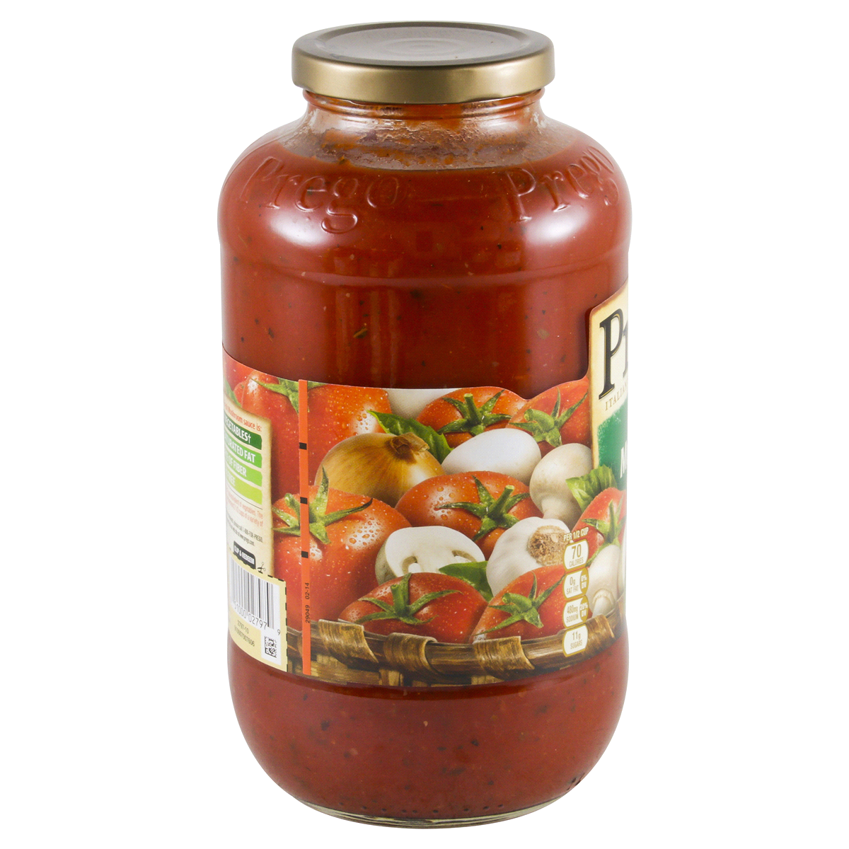 slide 7 of 8, Prego Fresh Mushroom Italian Sauce, 45 oz