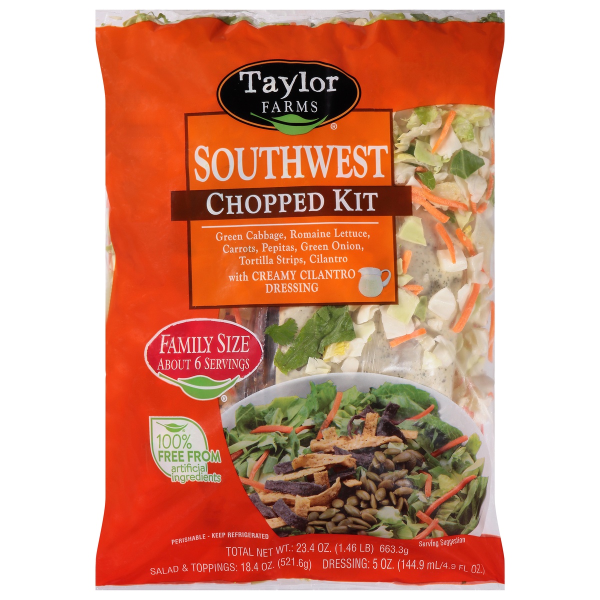 Taylor Farms Southwest Chopped Salad Kit