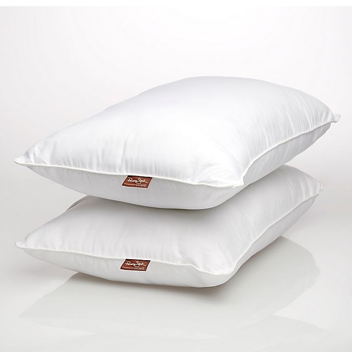 slide 2 of 2, Panama Jack Luxury Embossed Microfiber Standard Pillows - White, 2 ct