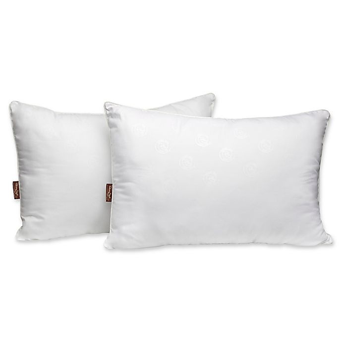 slide 1 of 2, Panama Jack Luxury Embossed Microfiber Standard Pillows - White, 2 ct