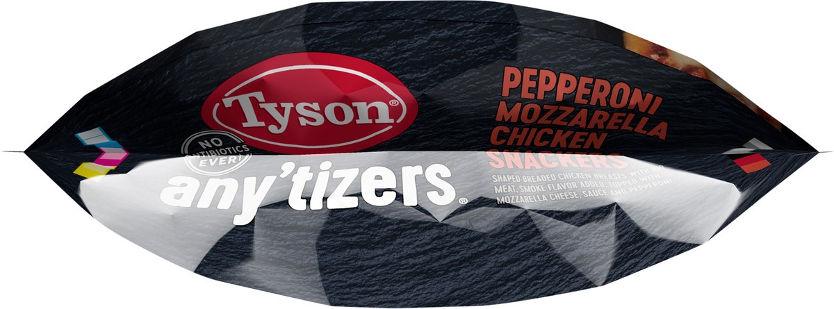 slide 7 of 9, TYSON ANYTIZERS Tyson Any'tizers Pepperoni Mozzarella Chicken Snackers, 18 oz., 510.29 g